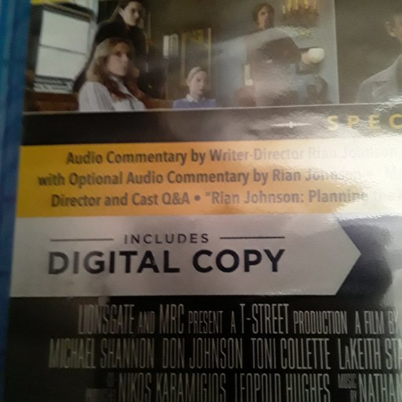 Knives Out Blu-ray + NWT Sealed - Picture 4 of 5